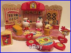 Hello Kitty Vintage Toy Hamburger Stand Playset Figure VERY RARE