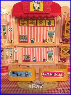 Hello Kitty Vintage Toy Hamburger Stand Playset Figure VERY RARE