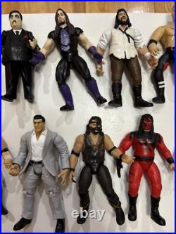 Huge Lot Of WWF, WWE, And WCW Vintage Figure Collection (50+ With Accessories!)