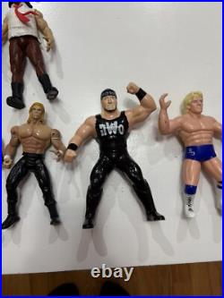Huge Lot Of WWF, WWE, And WCW Vintage Figure Collection (50+ With Accessories!)