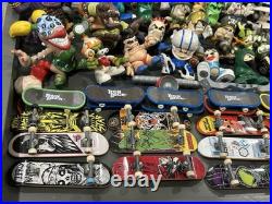 Huge Lot Vintage Tech Deck Dudes Action Figures And Boards