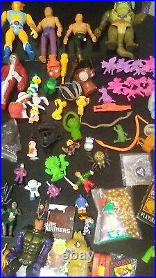 Huge Lot Vintage Toys Sectaurs He Man TMNT Transformers Thundercats Karate Kid