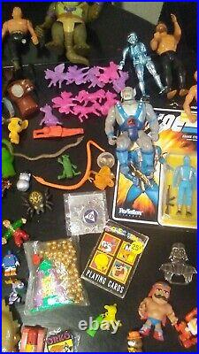 Huge Lot Vintage Toys Sectaurs He Man TMNT Transformers Thundercats Karate Kid