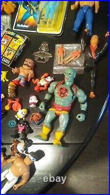 Huge Lot Vintage Toys Sectaurs He Man TMNT Transformers Thundercats Karate Kid