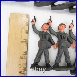Huge Lot of 100+ Vintage Military Toy Figures Germany WW2 Including Lead Figures