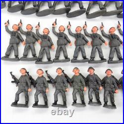 Huge Lot of 100+ Vintage Military Toy Figures Germany WW2 Including Lead Figures