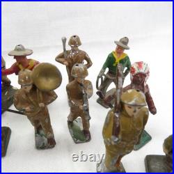 Huge Lot of 100+ Vintage Military Toy Figures Germany WW2 Including Lead Figures