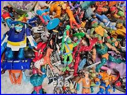 Huge Random Toy Lot Vintage And Modern SW DC Marvel Comics Weapons 100+ figs
