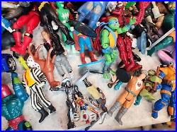 Huge Random Toy Lot Vintage And Modern SW DC Marvel Comics Weapons 100+ figs