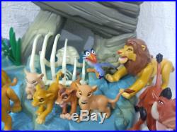 Huge The Lion King Figure Toy Lot Mattel 1994 Vintage 26 Figures And Pride Rock