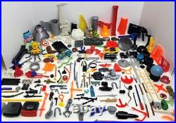 Huge Vintage Action Figure/Playset Accessory/Parts lot of 175+ parts! Read