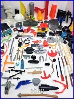 Huge Vintage Action Figure/Playset Accessory/Parts lot of 175+ parts! Read