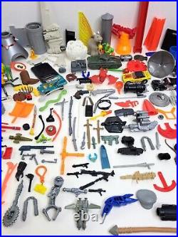 Huge Vintage Action Figure/Playset Accessory/Parts lot of 175+ parts! Read