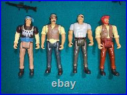 Huge! Vintage Galoob The A-Team 1983 Action Figure Lot w Accessories AllOriginal