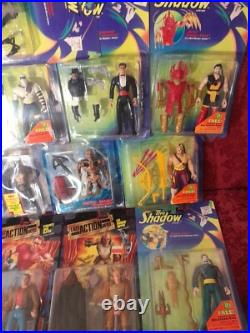 Huge Vintage Lot Of Toys 90s, The Terminator, The Shadow, Last Action Hero 16PC