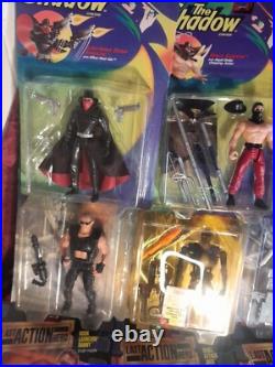 Huge Vintage Lot Of Toys 90s, The Terminator, The Shadow, Last Action Hero 16PC