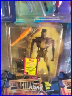 Huge Vintage Lot Of Toys 90s, The Terminator, The Shadow, Last Action Hero 16PC