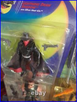 Huge Vintage Lot Of Toys 90s, The Terminator, The Shadow, Last Action Hero 16PC