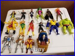 Huge Vintage Marvel X-Men Toy Biz Lot Wolverine FREE SHIPPING AND BONUS TOY