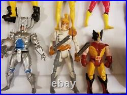 Huge Vintage Marvel X-Men Toy Biz Lot Wolverine FREE SHIPPING AND BONUS TOY