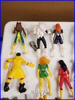 Huge Vintage Marvel X-Men Toy Biz Lot Wolverine FREE SHIPPING AND BONUS TOY