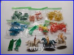 Huge Vintage Plastic Figure Lot Collection Of All Types & Sizes Weighs 25lb