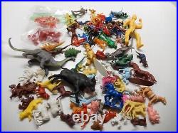 Huge Vintage Plastic Figure Lot Collection Of All Types & Sizes Weighs 25lb