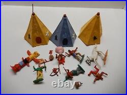 Huge Vintage Plastic Figure Lot Collection Of All Types & Sizes Weighs 25lb