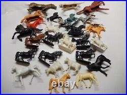 Huge Vintage Plastic Figure Lot Collection Of All Types & Sizes Weighs 25lb