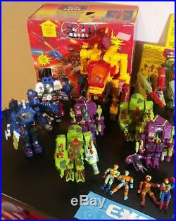 Huge Vintage toy Exo Squad Lot