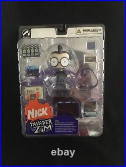 INVADER ZIM Dib Action Figure Palisades Nickelodeon 2005 Vintage Toys