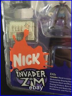 INVADER ZIM Dib Action Figure Palisades Nickelodeon 2005 Vintage Toys