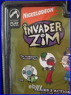 INVADER ZIM Dib Action Figure Palisades Nickelodeon 2005 Vintage Toys