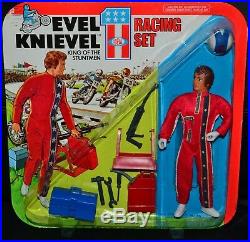 Ideal 1975 Evel Knievel King of the Stuntmen Racing Set Action Figure