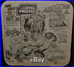 Ideal 1975 Evel Knievel King of the Stuntmen Racing Set Action Figure