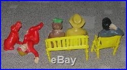 Ideal Beverly Hillbillies Figures And Accessories 1963 Family And Dog Etc