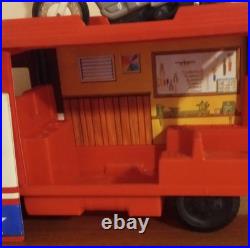Ideal Evel Knievel Scramble Van Motorcycle Action Figure Vintage 1970s Toy
