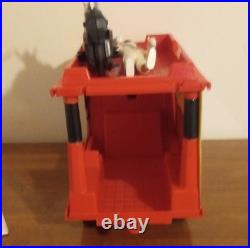 Ideal Evel Knievel Scramble Van Motorcycle Action Figure Vintage 1970s Toy