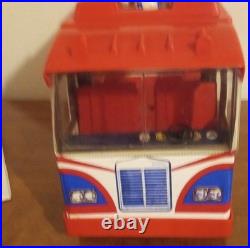 Ideal Evel Knievel Scramble Van Motorcycle Action Figure Vintage 1970s Toy