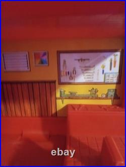 Ideal Evel Knievel Scramble Van Toy with Motorcycle and Figure Vintage 1970s