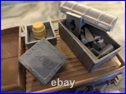 Ideal Toy Company Roy Rogers Stagecoach w Horses Driver Complete 1950s