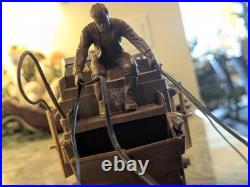 Ideal Toy Company Roy Rogers Stagecoach w Horses Driver Complete 1950s