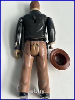 Indiana Jones movie Harrison Ford vtg 1984 LFL Action FIGURE toy hat no whip gun