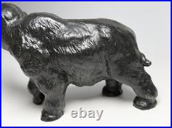 J. H. Miller 1950s Woolly Mammoth Dinosaur Mold A Rama Wax VERY NICE