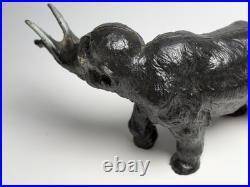 J. H. Miller 1950s Woolly Mammoth Dinosaur Mold A Rama Wax VERY NICE
