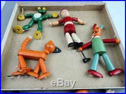 JAYMAR SPECIALTY CO. Make Your Own Funnies Jointed Wooden Figures