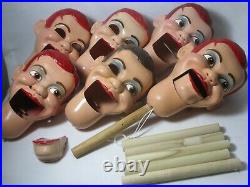 JERRY MAHONEY ventriloquist dummy doll puppet figure Paul Winchell VTG folk art