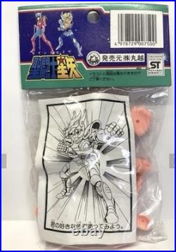 Japan 80s Popy Bandai Saint Seiya Rubber Eraser Vinyl Soft Figure Set 6