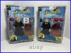 Jim Henson's Muppets Waldorf and Statler NEW SEALED Lot of 2 Series 6 2003 VTG