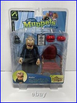 Jim Henson's Muppets Waldorf and Statler NEW SEALED Lot of 2 Series 6 2003 VTG